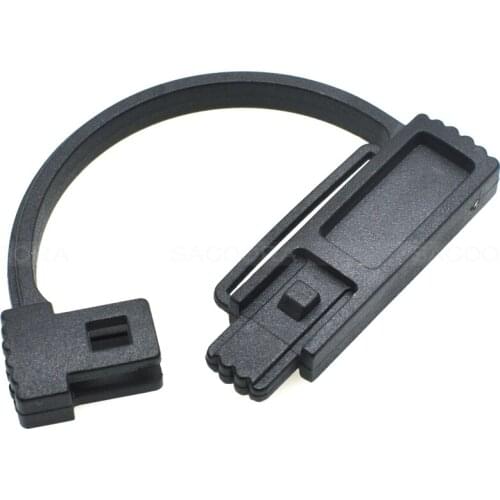 1-1/4" D-Ring Plastic Buckles Black For Hooks Backpack Straps Webbing Ring For Shoes bags Clothing label