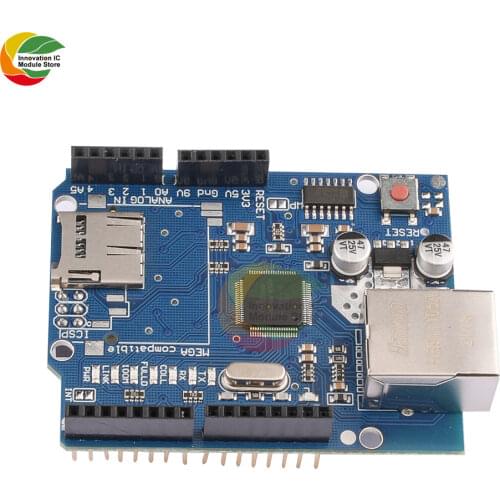 Mega2560 Ethernet Shield W5100 Mega 2560 R3 Network Expansion Board for Arduino