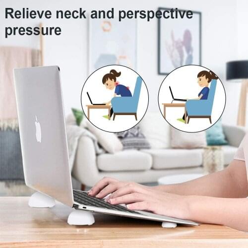 4Pcs TPU Laptop stand notebook accessories suporte notebook Mushroom laptop holder laptop Foldable Mini Cooling stand for ipad