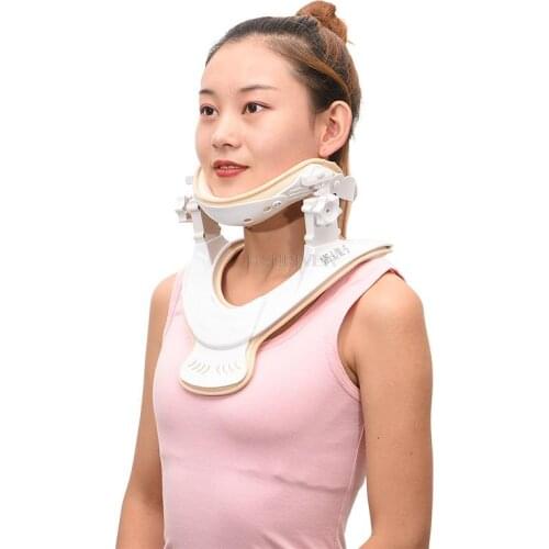 Polymer neck lift neck collar breathable household fixed white neck collar rehabilitation equipment maintenance