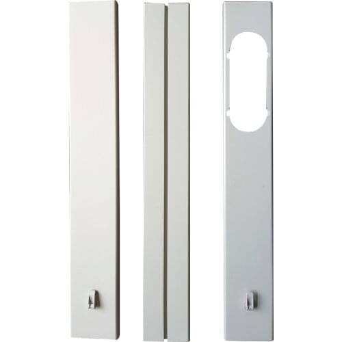 Adjustable Window Adapter Portable Window Sealing Plate Kit Plate Extractor Hose Kit Window Splint Baffle for Air Conditioning