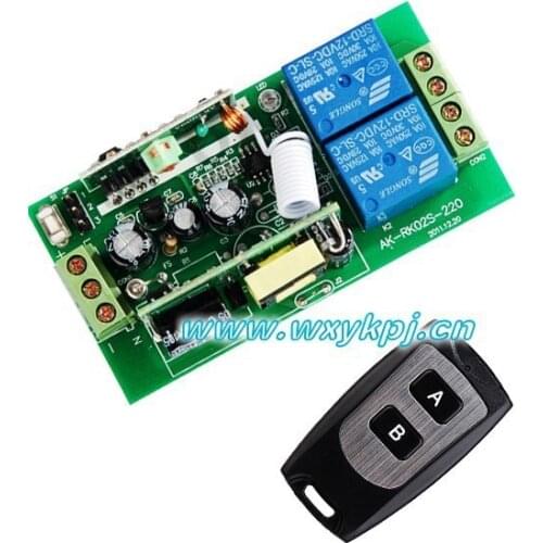 Wide Range AC85V-280V RF wireless remote control system Smart home control Receiver & Transmitter