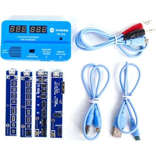 SUNSHINE SS-909 Universal Battery Activation Board Tester Charging Board For Iphone Ipad Android Mobile Phone Repair