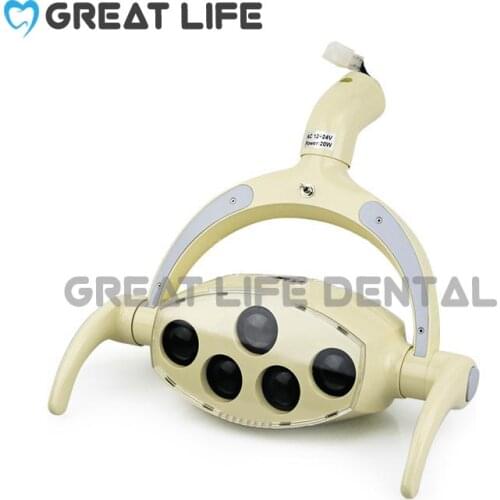 Oral Light Led Shadowless Surgical Exam Lamp Dental Unit Led Operation Light for Dental Chair Unit