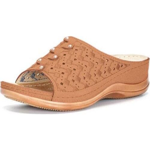 New Women Sandals 2021 Platform Wedge Summer Sandals Women Roman Comfy Shoes Woman Beach Walking Casual Ladies Shoes Large Size