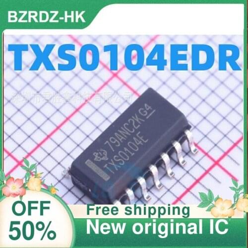 2-10PCS/lot TXS0104E TXS0104ED SOP14 New original IC