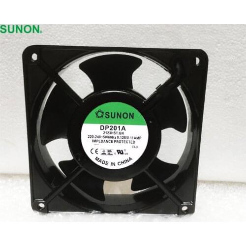 1pcs DP201A 2123HST.GN 120mm 120*120*38MM 12038 1238 220V wire type cooling fan