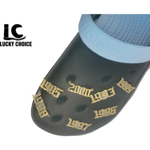 1PC Shoes Charm for JIBZ Shoe Croc Charms Metal Pearl Button Shoes Decoration Accessories for Wristbands Kids Girl Women Party