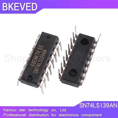 10PCS SN74LS139AN DIP-16 SN74LS139N DIP16 74LS139 DIP HD74LS139P SN74LS139