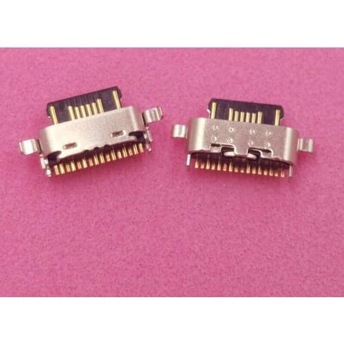 100Pcs Usb Charger Charging Doct Port Connector For Motorola Moto P30 Note P30note G7 E8 Power XT1955 G7Power E8Power Jack Plug