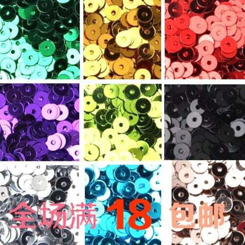 10000PCS 28 optional high quality Sequins&Paillette Sewing/ 6mm Garment Accessories,Clothing accessories,DIY Sequins sewing