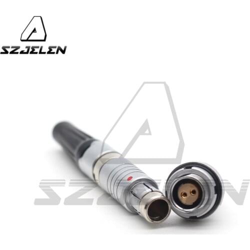 0F Series 2 Pin Connector Aviation Plug Connector,Medical Equipment Connector Male Plug