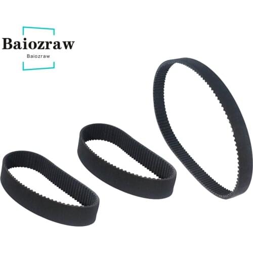 3D Printer HTD 3M Closed Loop Rubber Timing Belt 225 300 327mm Width 16mm 25mm HTD 3M