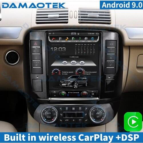 DamaoTek 10.4 inch Android 10 car navigator for Mercedes Benz R CLASS RW251 2005-2012 car media player android carplay screen
