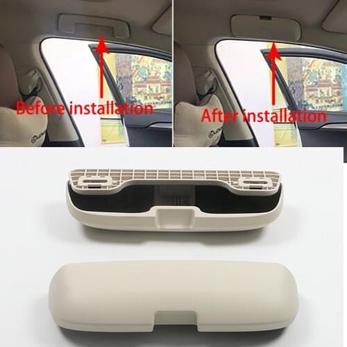 NEW Car Sunglasses Case Holder Glasses Box Storage For LEXUS NX300 NX200 RX300 Automobile interior modification