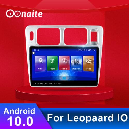 For Leopaard IO Car Auto GPS Navigator Android 10.0 Latest Europe Map Sat NavCar FM Radio MP5 Automobile Video Player
