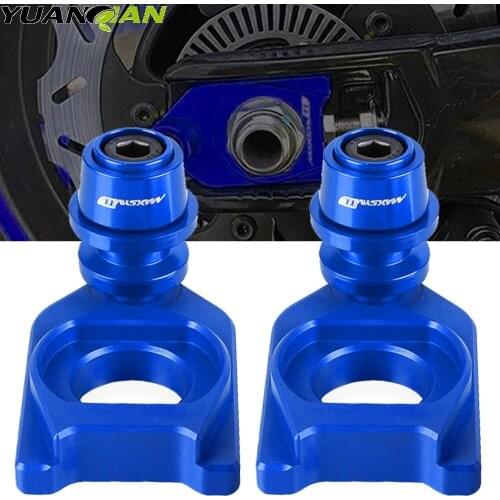 For SYM MAXSYM TL 500 TL500 Chain Adjustment Block Frame swingarm Spools Rear Wheel Sliders Axle Stand Hook sliders 2020 2021