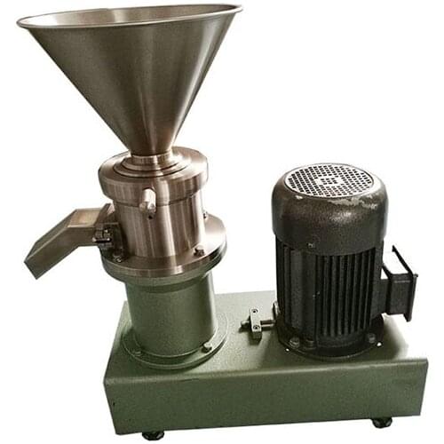 Tomato Sauce Machine Plant Peanut Butter Making Machine Set Small Colloid Mill for Sale