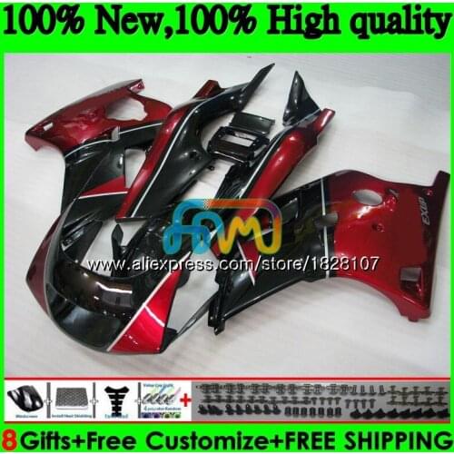 FZR250RR For YAMAHA FZR250R FZRR FZR 250R FZR250 86 87 88 89 Wine red sale 127BS.10 FZR 250 FZR-250 1986 1987 1988 1989 Fairings