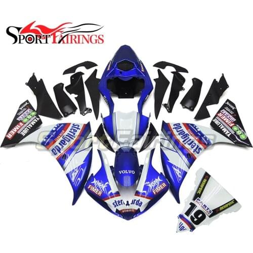 Injection Fairings For Yamaha YZF R1 09 10 11 YZF-R1 2009 - 2011 ABS Plastic Motorcycle Body Kit Cowling Sterilgarda 19 Blue