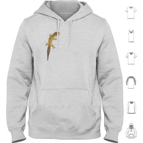 Leopard Gecko Hoodies Long Sleeve Leopard Gecko Reptile Animal Herp Herpetology Herpetologist Desert