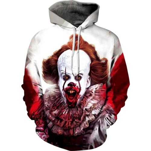 Ghost 3D Hoodies Winter Hoodie Men Brand Sweatshirt Streetwear Tracksuit Autumn Hoody Male Funny Pocket Hoodie Hooded Coat