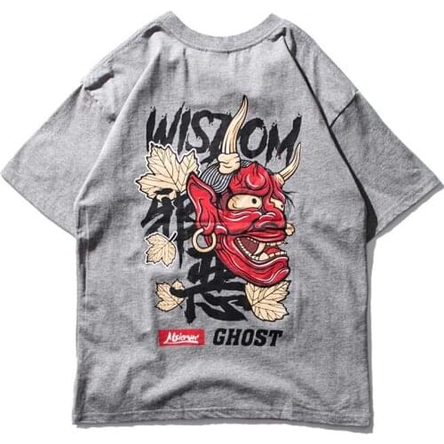 2020 New Spring Mens Printed T Shirts Five-point Sleeved Large Size Hip Hop T-shirt Cotton Sweat-absorbent Loose Mens Tees