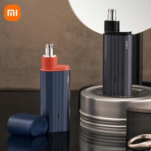 NEW Xiaomi SMATE Electric Mini Nose Hair Trimmer Pro Portable Ear Nose Trimmer Clipper For Men Waterporoof Washable USB Charging