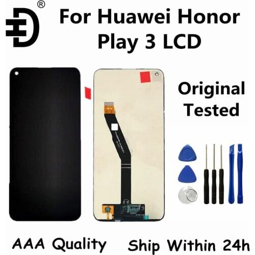 Original 6.39" LCD Screen For Huawei Honor Play 3 LCD Display Touch Screen Digitizer LCD For Honor Play 3 Display Replacement