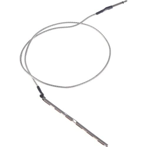 Guitar Pickup Stick Passive Piezo Pickup Soft Saddle Transducer Pickup for Acoustic Guitar with 2.5mm Plug 1pc