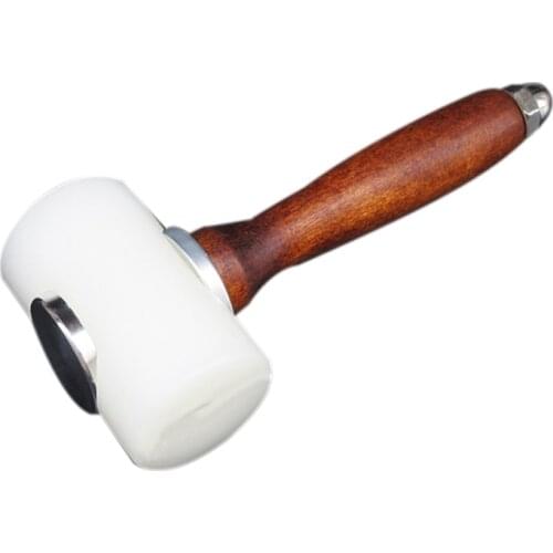 Leather Carving Craft Hammer Tool Kit DIY Cowhide Punch Cutting Sewing Hammers Tools