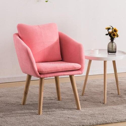 Northern Europe Single Sofa Chair Net Red Study Balcony Leisure Lazy Sofa Chair Coffee Shop Chair Simple Modern