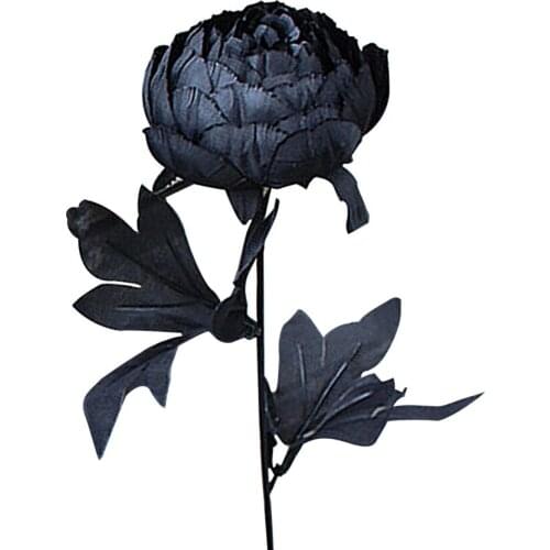 Single Peony Silk Flowers Photography Furnishings Bouquet Home Party Wedding Plastic Interior Decoration