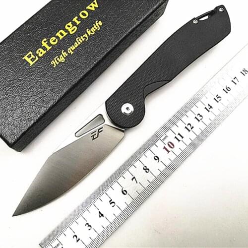 Folding knife Eafengrow EF950 D2 blade g10 handle Axis system Hunting/EDC/knife Outdoor/Camping/utility knife folding Tool