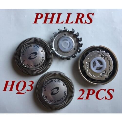 2Pcs HQ3 replace Head razor blade for PHILIPS Shaver hq4 hq56 hq46 hq44 HQ4401 HQ4402 HQ4403 HQ4404 HQ4405 HQ4406 HQ4407 HQ4411