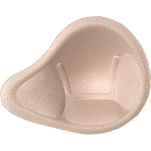 Breast Pad Sponge Foam Bra Pads Insert Push Up Chest Bra Insert Breast False Boob Enhancer Breathable Washable Ajusen