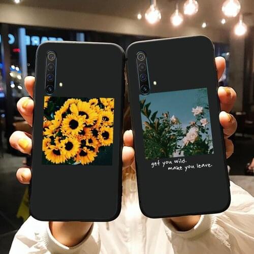 For Oppo Realme XT Case Realme X2 3 5 5i 6 6S 7 X7 X50 Pro C3 Fashion Soft Silicon Phone Case on Realme C2 C11 C12 C15 C17 Cover