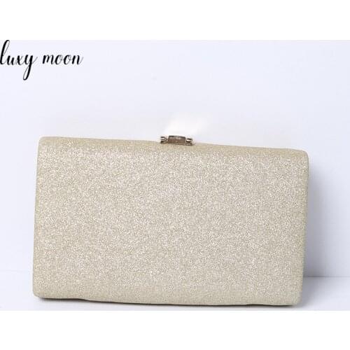 Womens PU Clutch Bag Rhinestone Hander Luxury Designer Handbag Gold Party Gag Wedding Woman Clutch Chain Messenger Bag Z149