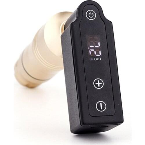 2020 New Mini Wireless Tattoo Mini Power Battery 1800mA/h RCA Or DC Connection For Rotary Tattoo Machine Pen Free Shipping