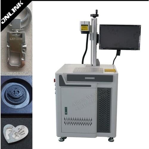 50W 70W 100W fiber laser marking machine for deep engraving gold and sliver cutting for golden slivery jewelry