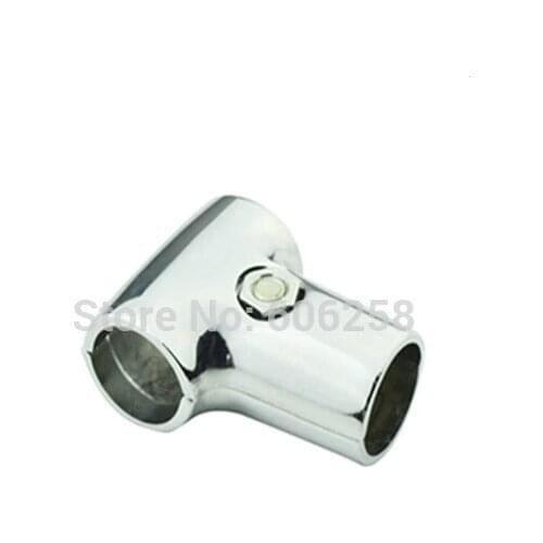 Drying Rack Accessories 25mm composite Tube Pipe Fittings Shelf Display Rack Pipe T Connector 10PCS