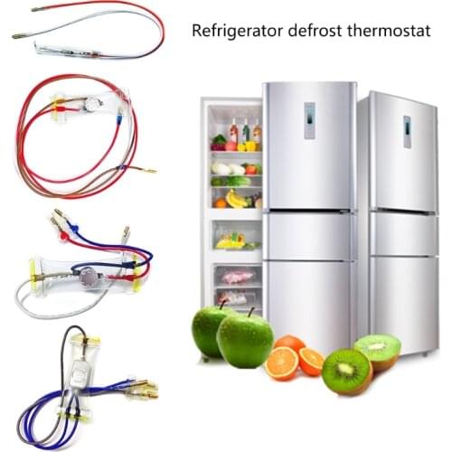 Bimetallic Sheet Replacement Temperature Sensor Probe For Refrigerator Defrosting Sensor Temperature Sensor Probe Parts