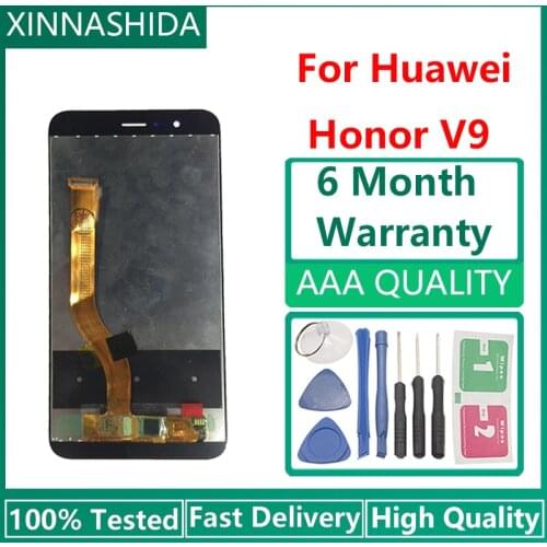5.7" For Huawei Honor 8 Pro LCD Display Touch Screen Digitizer Assembly For Honor V9 LCD With Frame DUK-L09 DUK-AL20 DUK-TL30