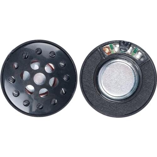 Hifi 30mm Headphone Speaker Headset Driver 32Ohm 113db Mini Speaker unit With Metal Mesh Cover For Earphones Diy Repair Part 2pc