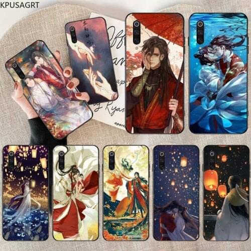 Aesthetic Chinese style Tian Guan Ci Fu Custom Soft Phone Case for Xiaomi Mi Note 10 Lite Mi 9T Pro xiaomi 10 10 CC9 Pro 9SE