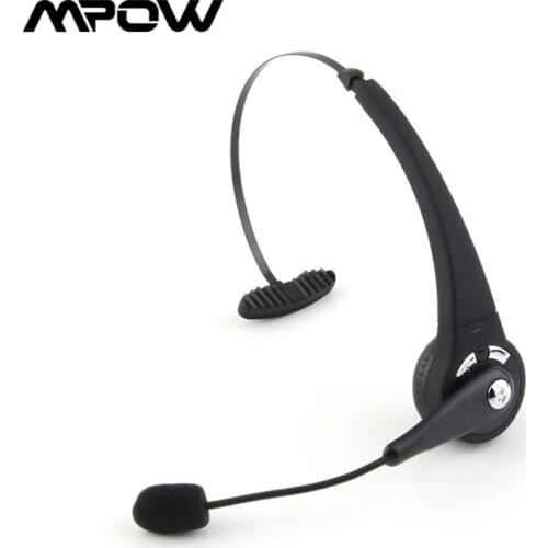 Mpow PS3 Bluetooth V2.0 Headphone Wireless Headset With Noise-Suppressing Mic Handsfree Headphones For Office Outdoor