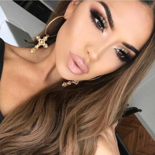 Neylanly 3 Designs 2020 New Jesus Gold Cross Earrings Small Cross Drop Dangle Earrings for Women Fashion Cross Jewelry Earrings