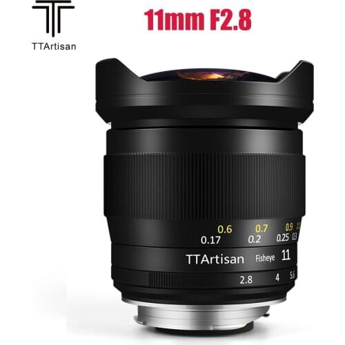 TTArtisan 11mm F2.8 Full Fame Fisheye Lens for Leica M/L mount Cameras for Nikon Z/ SONY E/ Canon R Cameras M6 M8 M9 Z6 Z7 A7R
