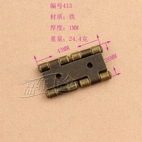 Factory direct screen hinge furniture hinge stainless steel hinge antique hinge M413