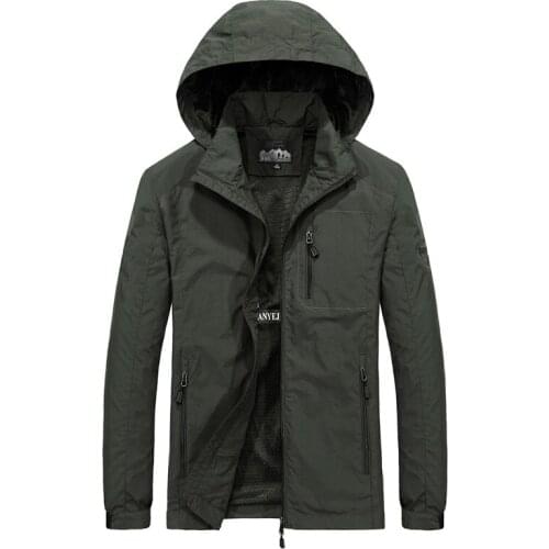 SHERAN Hooded Jackets For Men